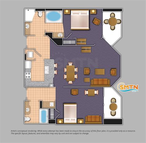 Marriott Aruba Surf Club 3 Bedroom Floor Plan | Homeminimalisite.com