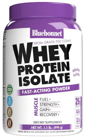 Whey Protein Isolate Powder Original Flavor, LB – Betsy's Health Foods