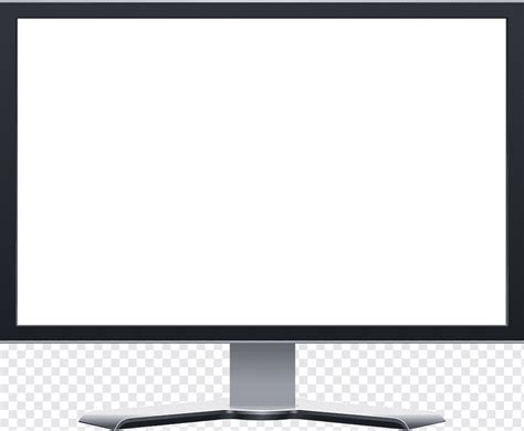 Computer, Monitor, Lcd, Screen, Blank, Technology, Display, White, Digital, Equipment, png | PNGWing