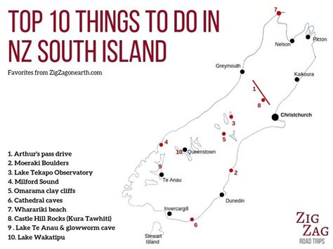 25 BEST things to do in South Island (New Zealand) | Nz south island ...