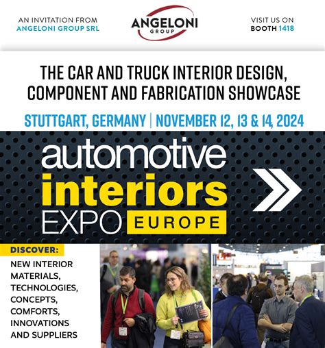 Angeloni Group at Automotive Interiors Design 2024 - Angeloni Group