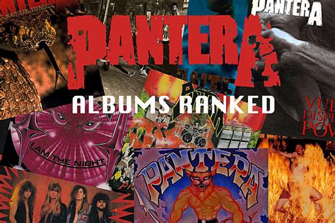 Pantera Albums Ranked