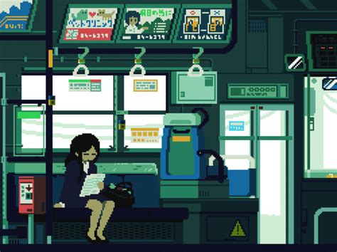 10 Charming 8-Bit GIFs Depicting Every Day Life In Japan | Pixel art games, Pixel art, Pixel ...