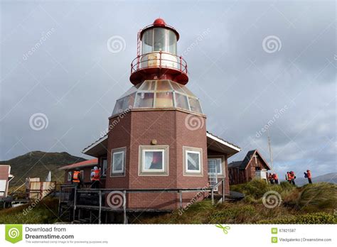 Famous Lighthouse at Cape Horn - the Southernmost Point of the ...