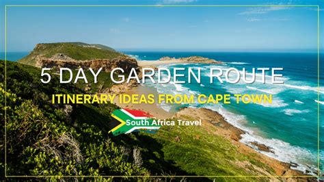 5 Day Garden Route Itinerary Ideas From Cape Town