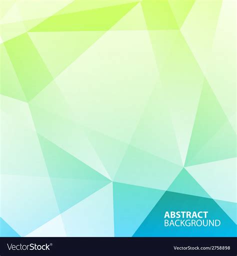 Abstract blue - green geometric background Vector Image