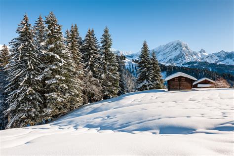 A new winter photograph of the Swiss Alps: Winter Bliss - NiO Photography