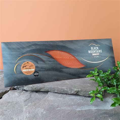 Smoked Salmon Sliced Side, Traditional Smoked Salmon, Oak Smoked Fish