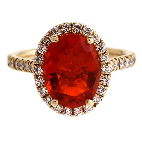 Fire Opal Ring – RockShop