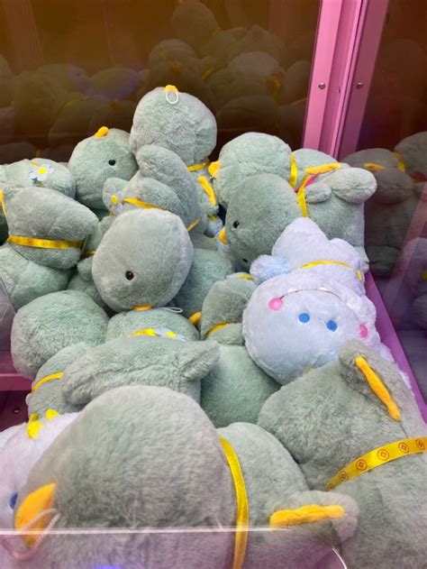 claw machine plushies in 2022 | Dinosaur stuffed animal, Plushies, Claw ...