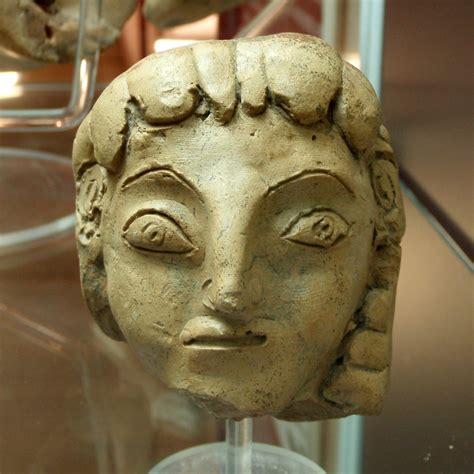 Female head in terracotta. | Vaglio, località Serra, from an… | Flickr