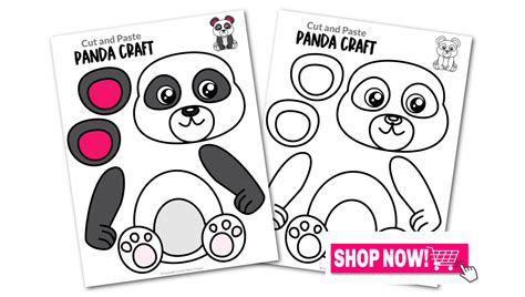 Free Papercraft Template Printable Panda Craft | Porn Sex Picture