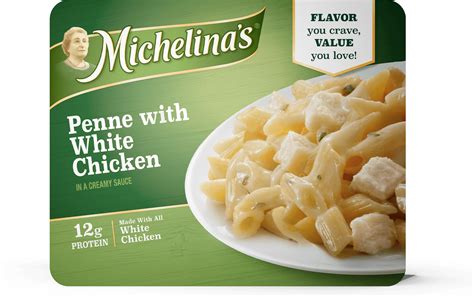 Penne with White Chicken - Michelina's Frozen Entrees