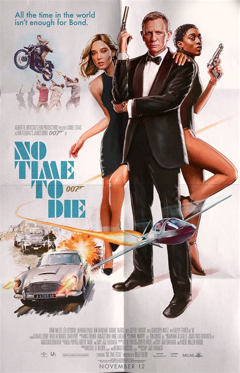 Thoughts on this No Time To Die poster? : r/JamesBond