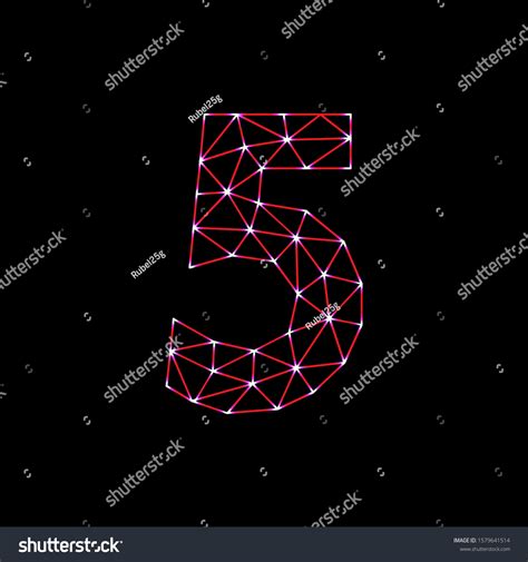 Number Five Logo Templates Black White Stock Vector (Royalty Free) 1579641514 | Shutterstock