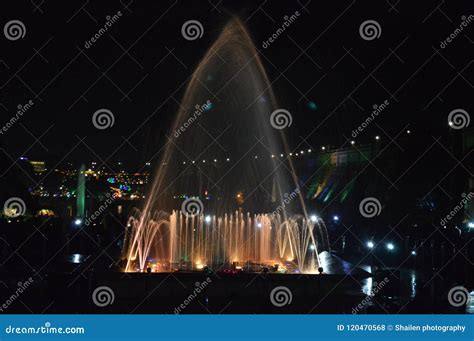 Brindavan Gardens, Krishnarajasagara Dam, Mysore, Karnataka Stock Photo ...