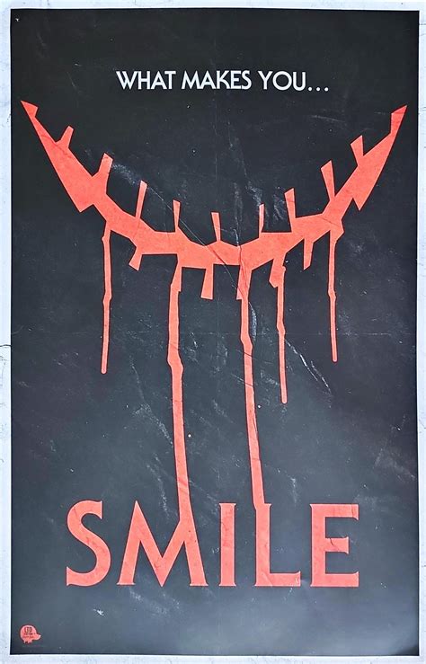 Smile Movie Poster 13×19″ (2022) – Tales From The Collection