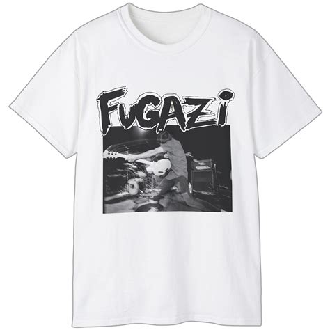 Rare Vintage 80s Fugazi Band Shirt - TokoPyramid