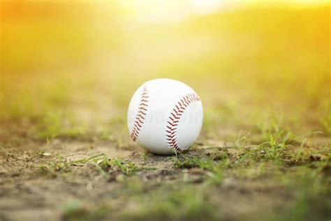 Baseball Infield Grass Dirt Bases Stock Photo - Image of equipment ...