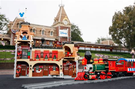 New LEGO Disney Parks Train and Station Set Debuts September 1st