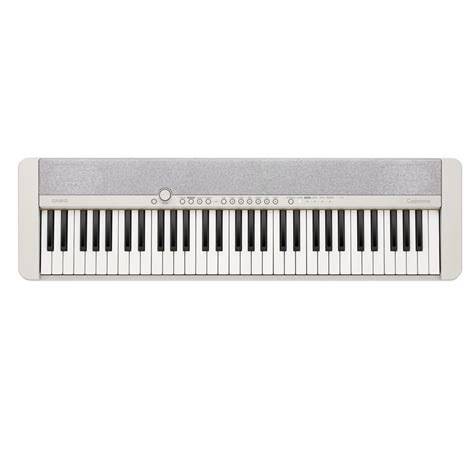 Casio CT-S1 61-key Portable Keyboard + ADE95100 LE Power Adapter, 61 Full-size Key with Touch ...