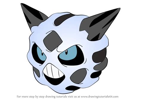 Learn How to Draw Glalie from Pokemon (Pokemon) Step by Step : Drawing Tutorials