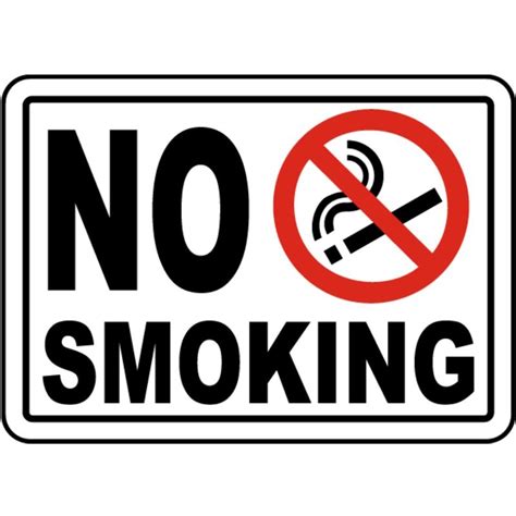 No Smoking Sticker Sign Waterproof | Shopee Philippines