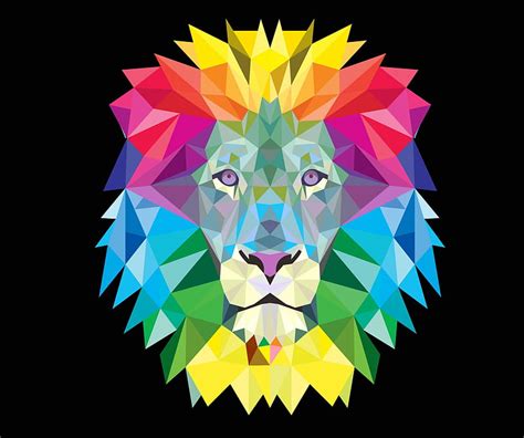 Abstract Lion Wallpapers