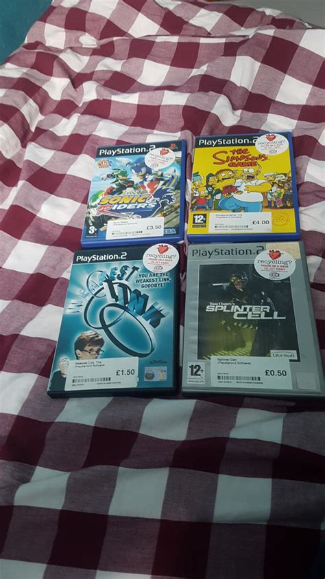 Got these games from CeX for like, these prices. I swear to God CeX has absolute steals for PS2 ...