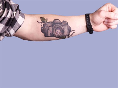 Top 10+ Camera Tattoo Designs And Pictures | Styles At Life