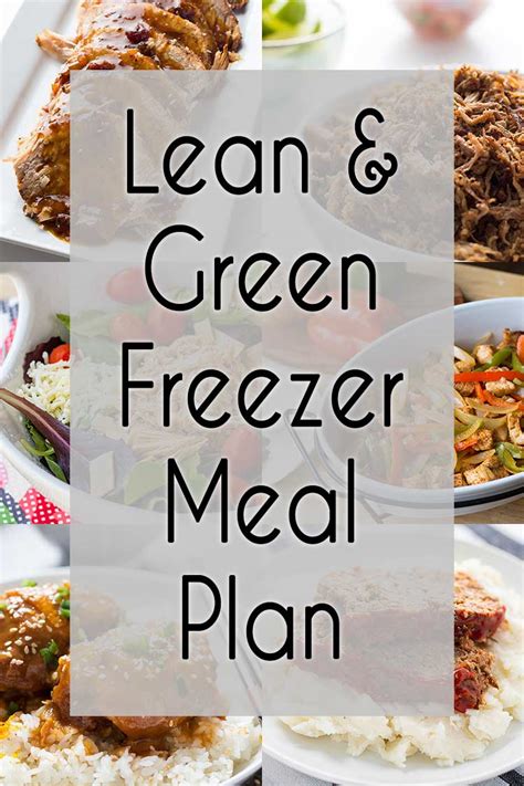 Lean and Green Freezer Meals - Make-Ahead Meal Mom