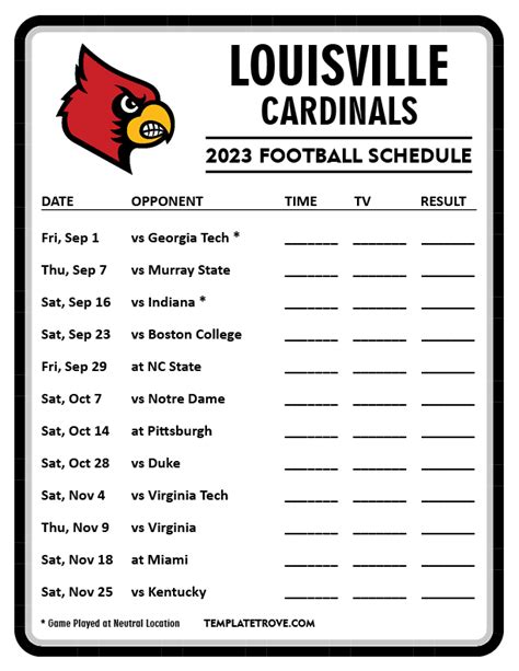 Louisville Cardinals Basketball Schedule 2024-2024 - Mlb Schedule 2024