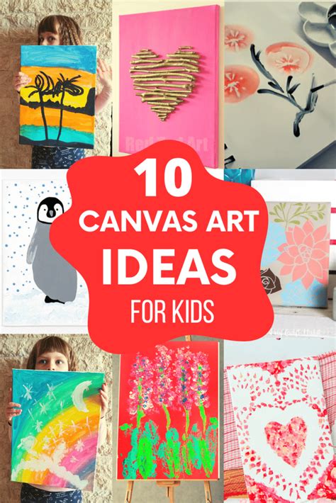 Easy Canvas Painting For Kids