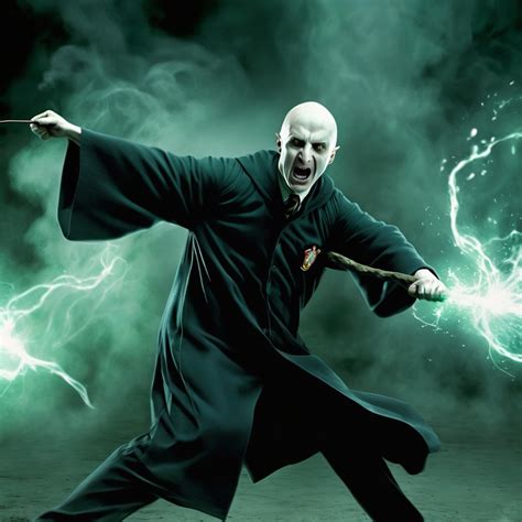 Harry Potter vs Voldemort Battle Scene | Stable Diffusion Online