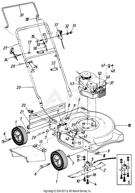 MTD MTD Mdl 111-030R034/223-9101-00 Parts Diagram for Parts