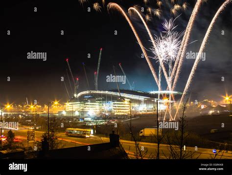 Etihad Stadium Night High Resolution Stock Photography and Images - Alamy