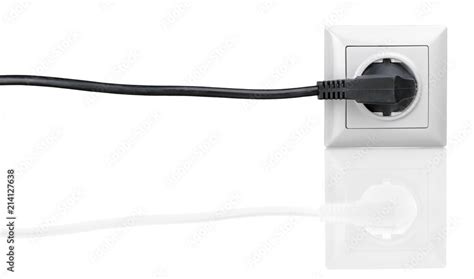 Electric Plug and Socket Stock Photo | Adobe Stock