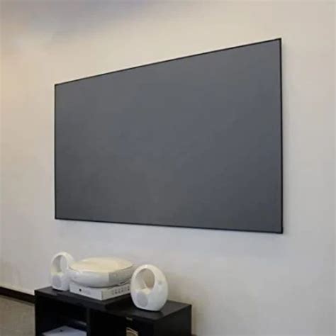 Gray 120 INCH ALR PROJECTOR SCREEN, For College, Screen Size: 59X104 at ...