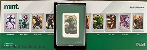 Limited 2023 Niue Marvel Trading Coins - Hulk 51-250