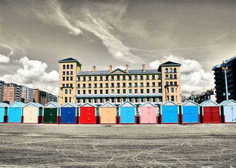 colourful beach huts - brighton seafront #brighton photograph by Jeremy ...