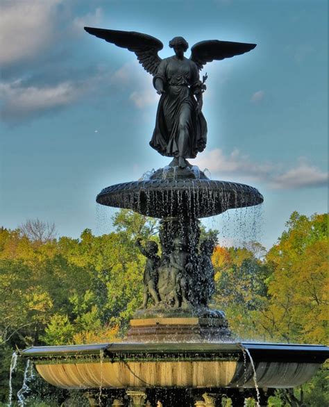 Bethesda Fountain in Central Park | Bethesda fountain, Central park, Fountain