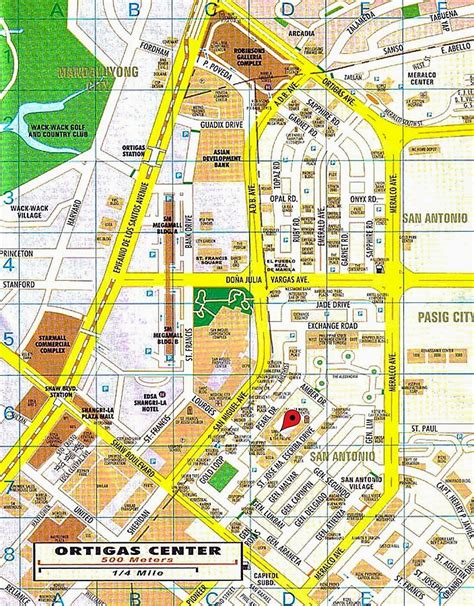 UA&P History Department: Ortigas Center Map