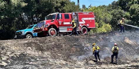 Fire Update: Atascadero fire on US 101 at San Anselmo • Atascadero News