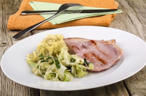 Traditional Irish bacon and cabbage recipe