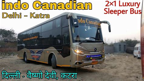 Indo Canadian Luxury 2×1 Sleeper bus JCBL Bharat Benz | Luxury Bus interior & exterior 2019 ...