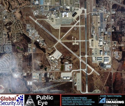 Satellite Imagery of Tinker AFB, Oklahoma