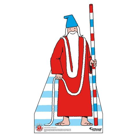 Where's Waldo: Wizard Whitebeard Mini Cardstock Cutout - Officially Licensed NBC Universal Stand ...