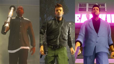 What's your favourite character model from GTA Trilogy Definitive ...