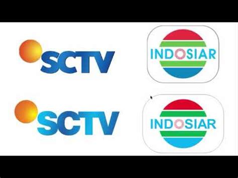 TUTORIAL MEMBUAT LOGO SCTV DAN INDOSIAR DENGAN MUDAH - YouTube