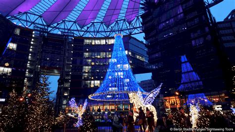 Berlin City Lights Tour Christmas Season stroll over Christmas Market